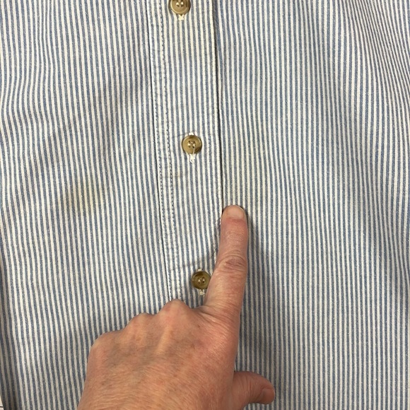 Women’s denim Halloween embroidered long sleeved, button down shirt size medium - Picture 9 of 12